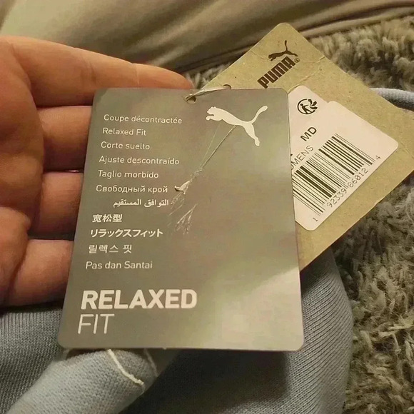 Puma Blue Wash Hoodie - Picture 4 of 4